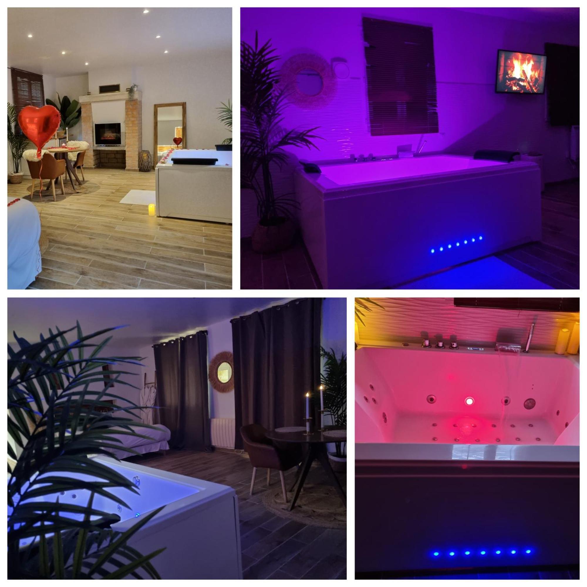 L'évasion romantique Appart Spa 95 Saint-Prix  Exterior foto